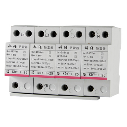 AC SPD – T1- 25kA per phase surge protection devices  KDY-I-25-4P z